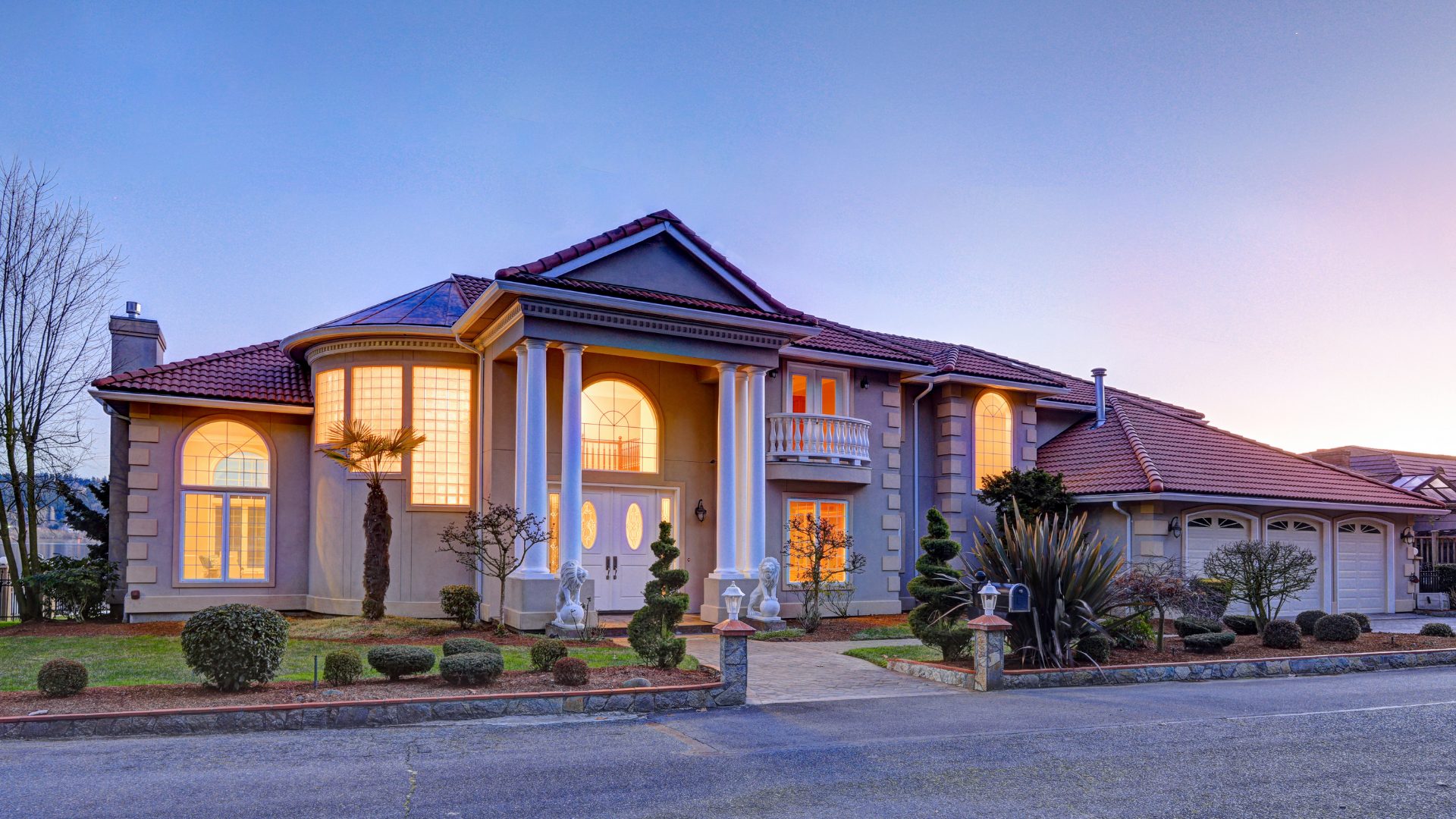 Luxury home exterior, representing ERA Distinctive Properties listings marketed by RSVP Brokers ERA.
